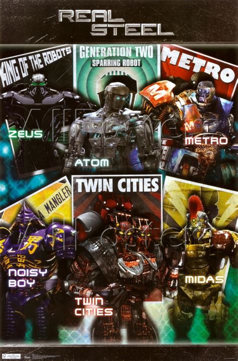 real steel robot names.